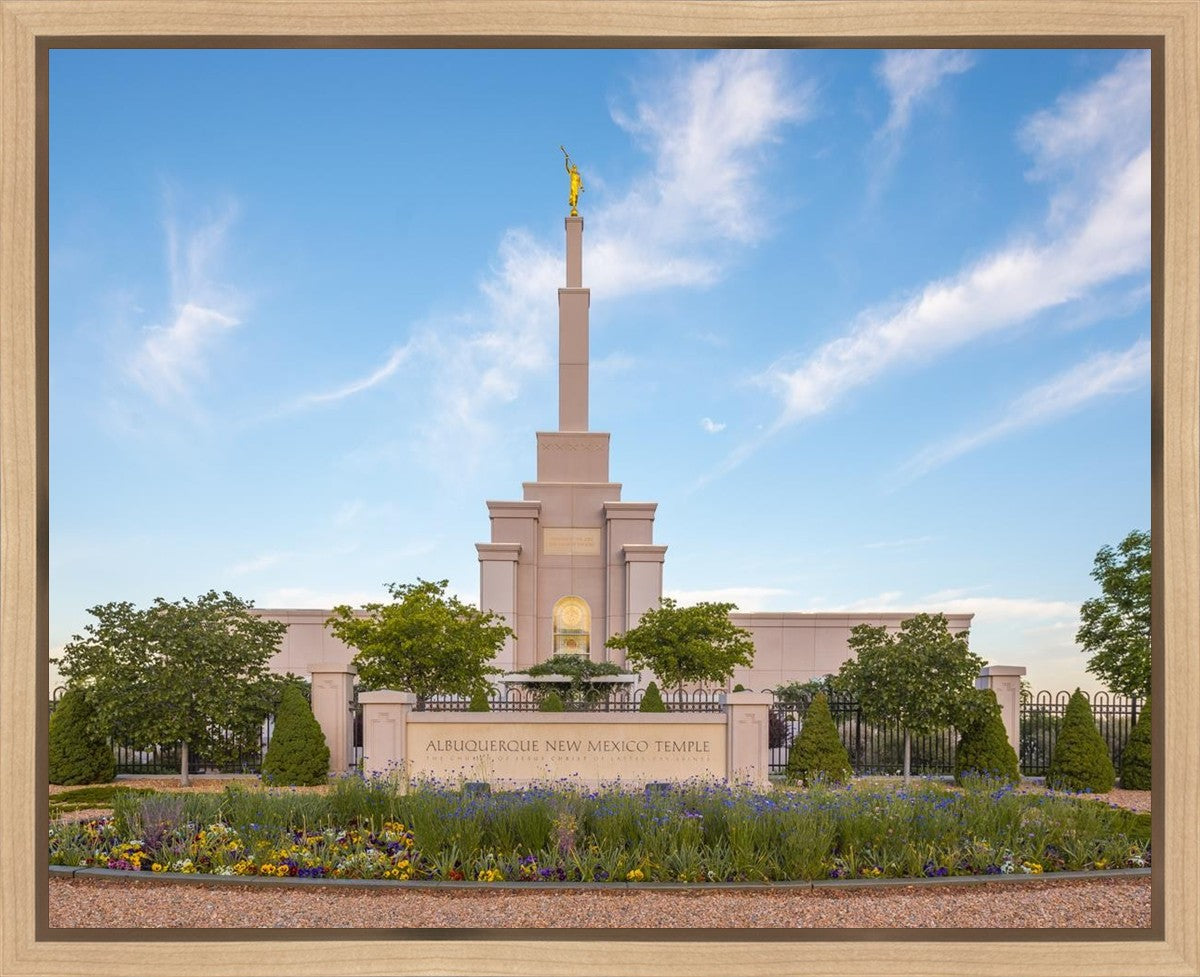 Albuquerque Morning Tranquility Gallery Wrap