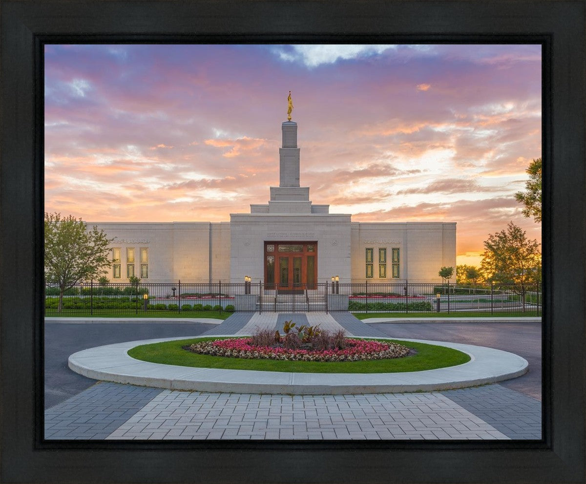 Montreal Quebec Heavenly Pathways Gallery Wrap