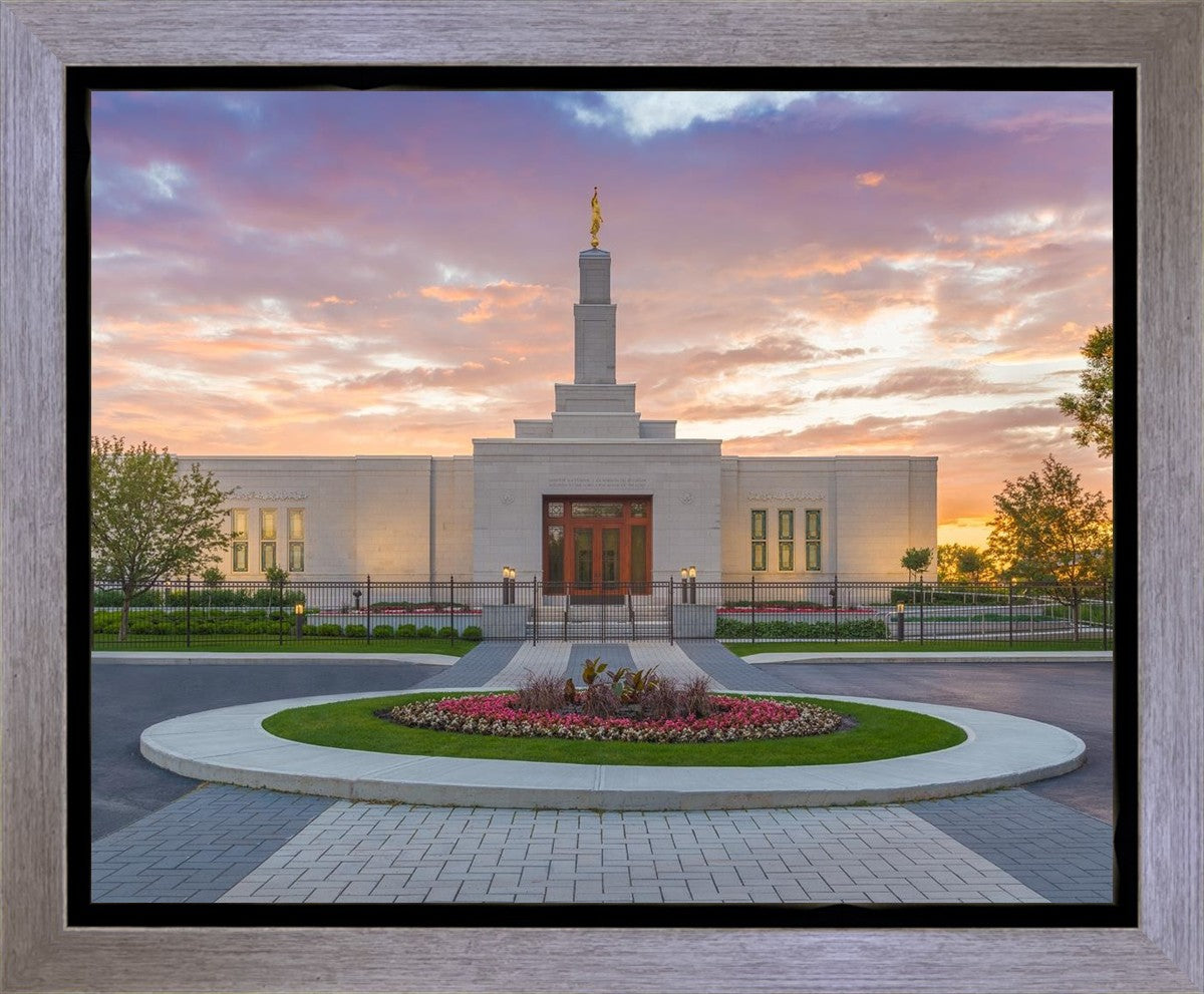 Montreal Quebec Heavenly Pathways Gallery Wrap
