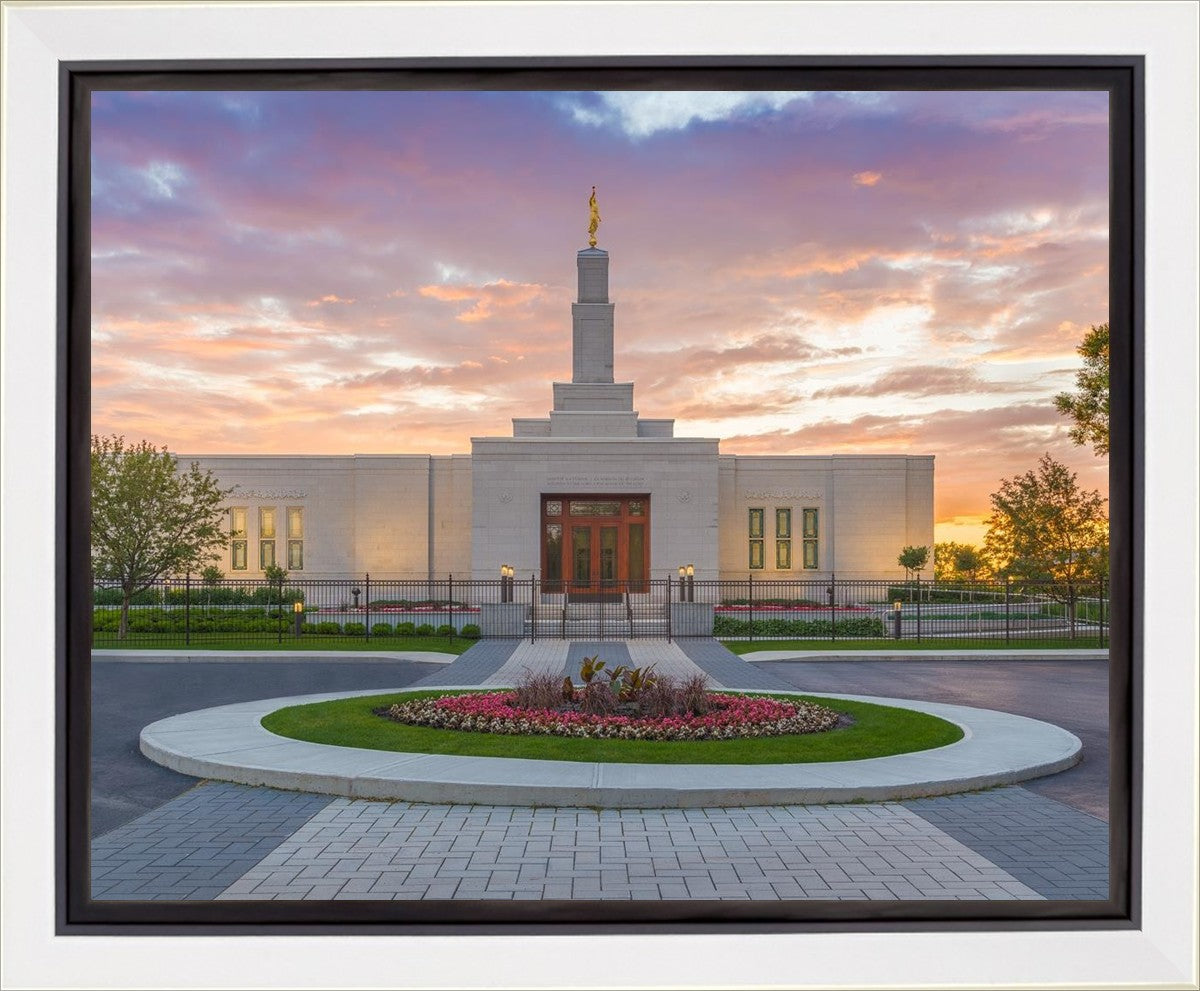 Montreal Quebec Heavenly Pathways Gallery Wrap