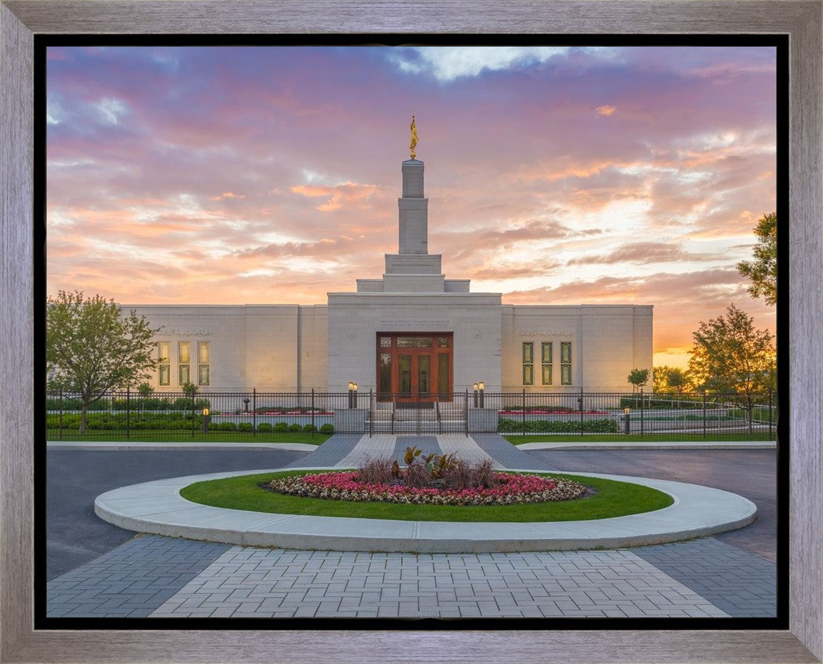 Montreal Quebec Heavenly Pathways Gallery Wrap