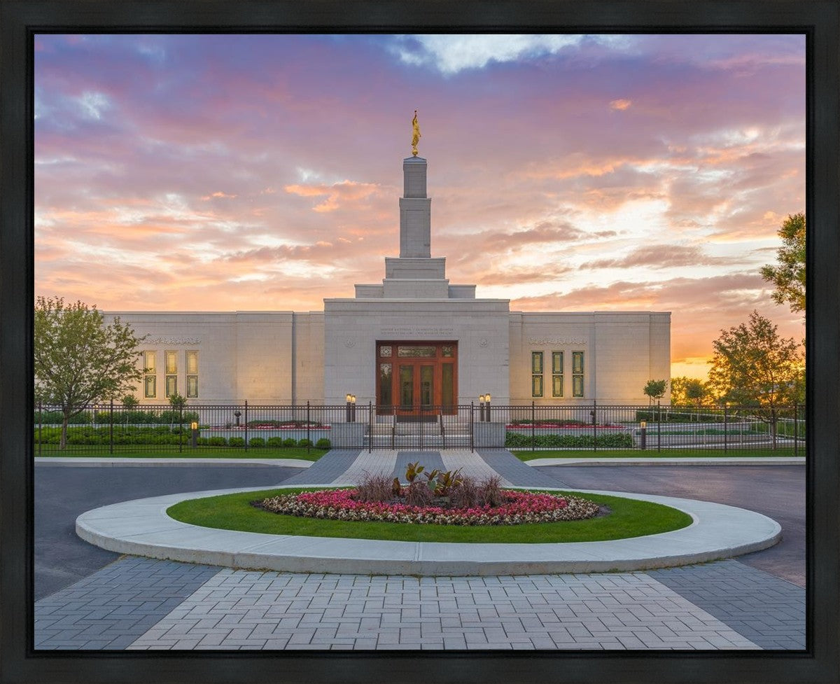 Montreal Quebec Heavenly Pathways Gallery Wrap