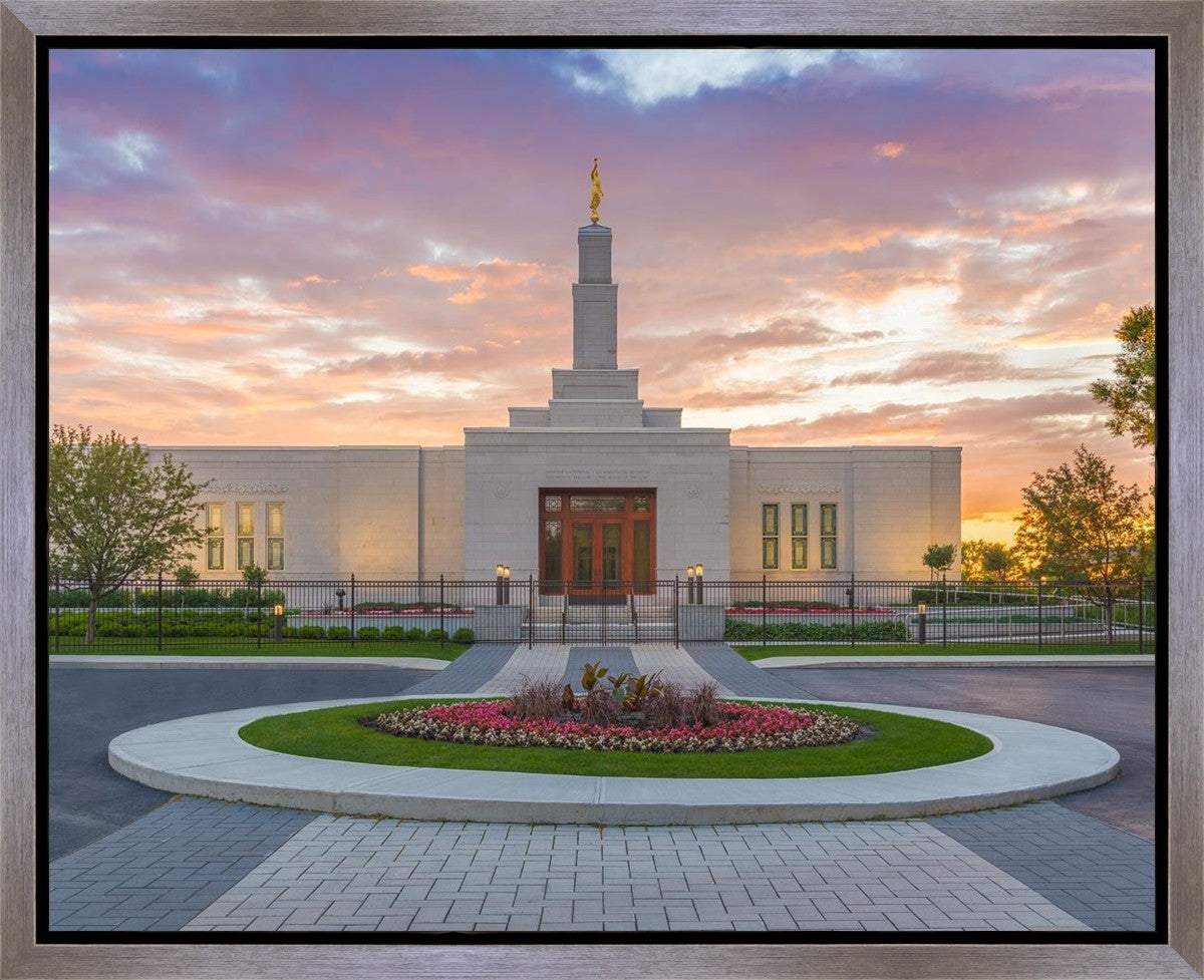 Montreal Quebec Heavenly Pathways Gallery Wrap