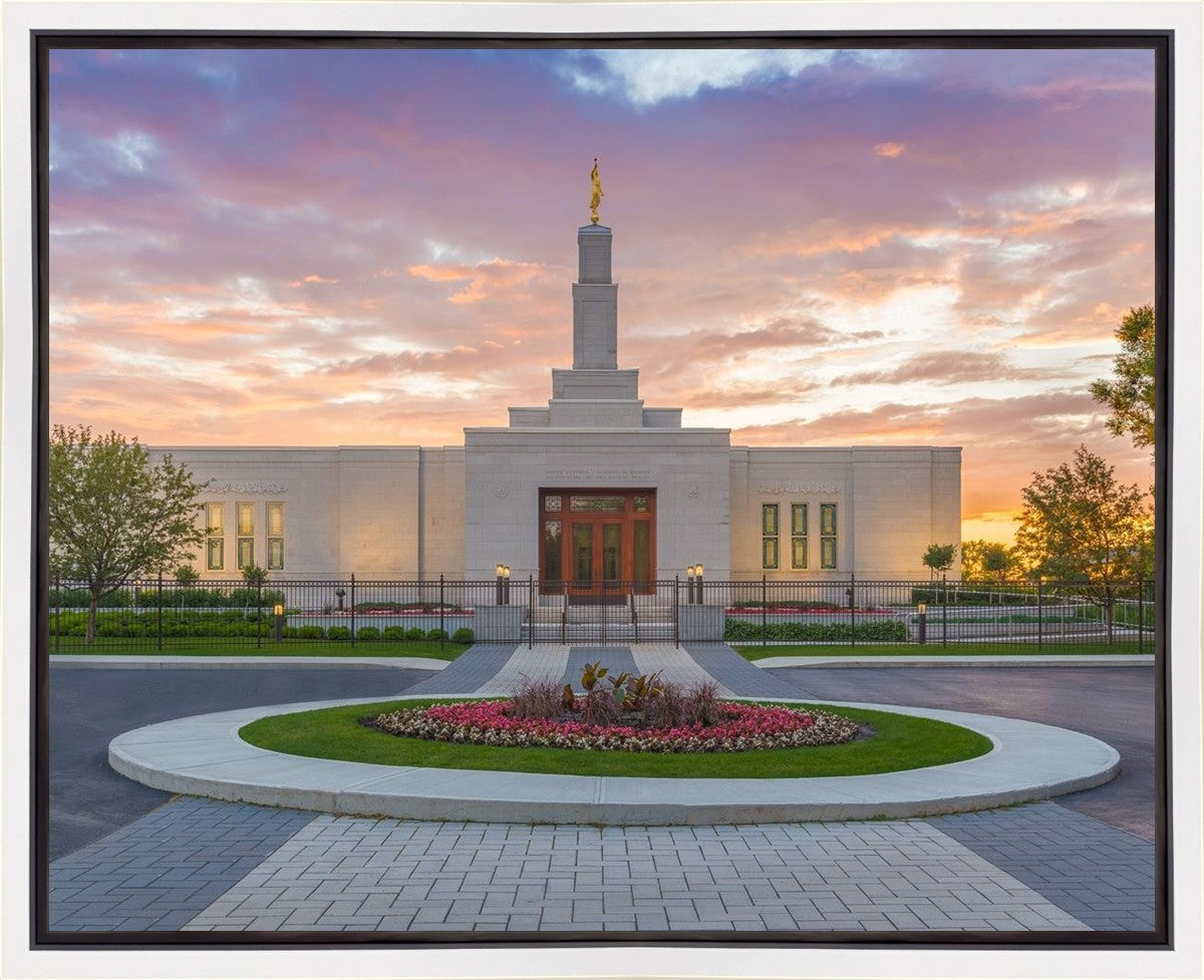 Montreal Quebec Heavenly Pathways Gallery Wrap