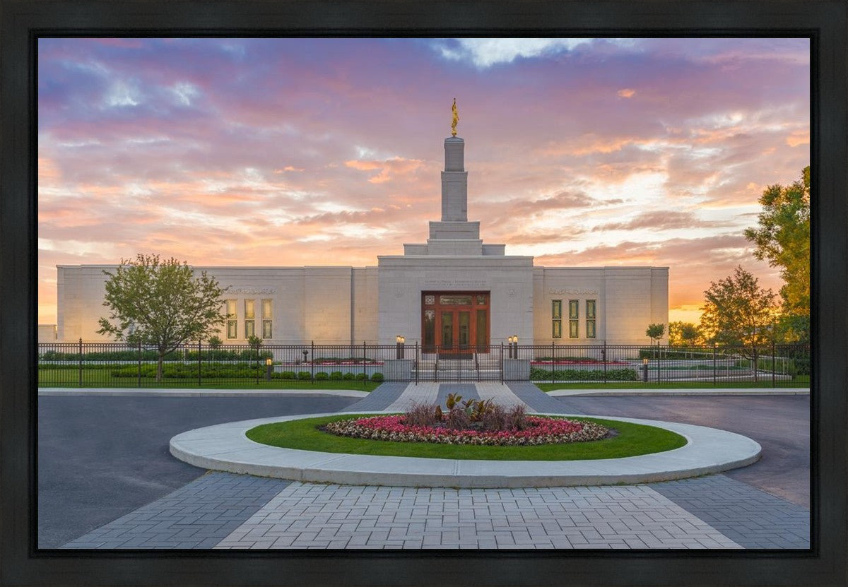 Montreal Quebec Heavenly Pathways Gallery Wrap