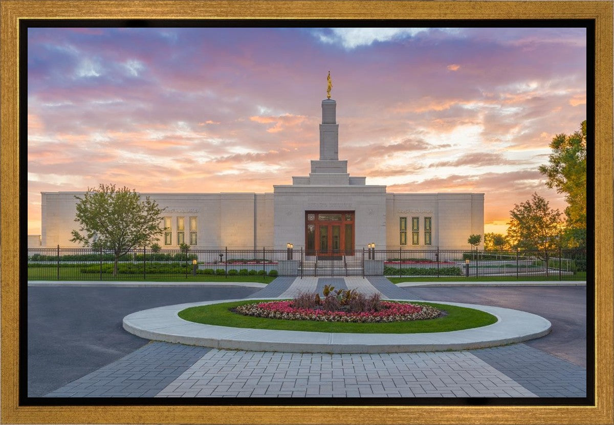 Montreal Quebec Heavenly Pathways Gallery Wrap