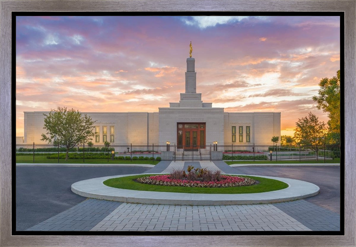 Montreal Quebec Heavenly Pathways Gallery Wrap