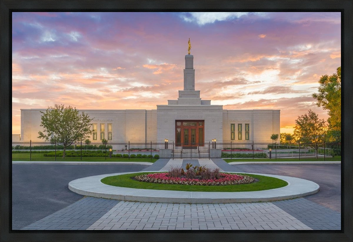 Montreal Quebec Heavenly Pathways Gallery Wrap