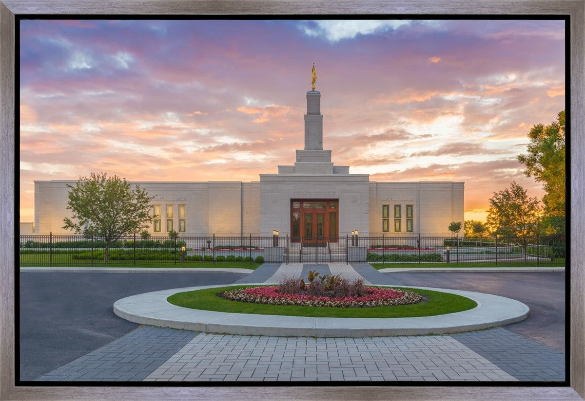 Montreal Quebec Heavenly Pathways Gallery Wrap