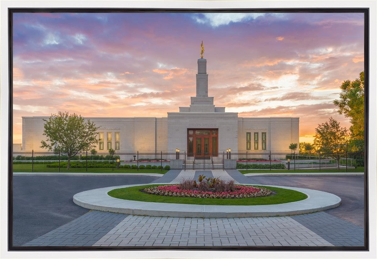 Montreal Quebec Heavenly Pathways Gallery Wrap