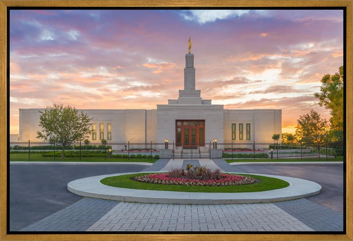 Montreal Quebec Heavenly Pathways Gallery Wrap