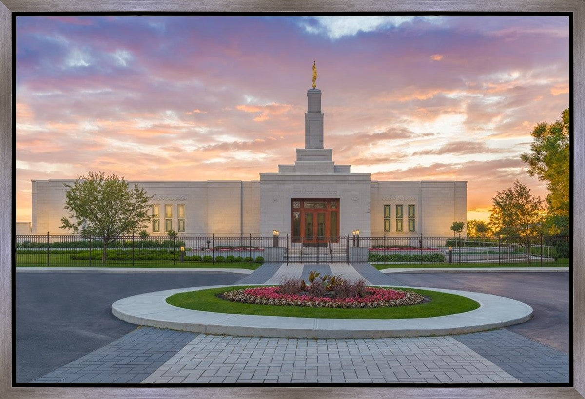 Montreal Quebec Heavenly Pathways Gallery Wrap