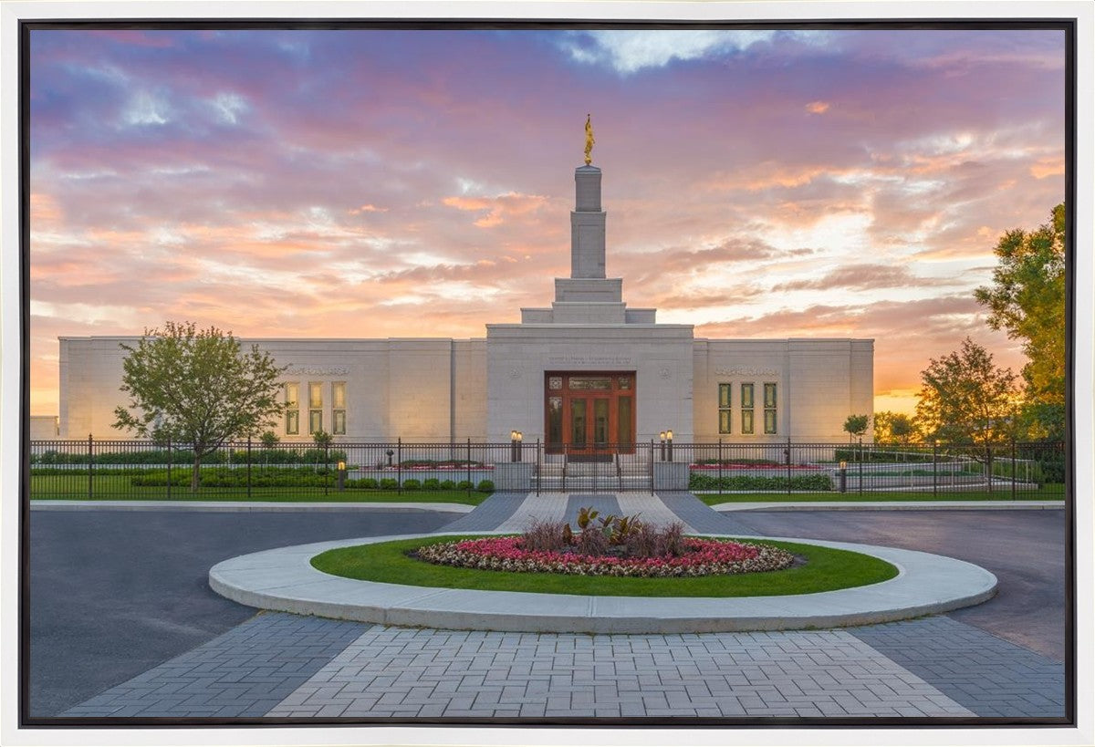 Montreal Quebec Heavenly Pathways Gallery Wrap