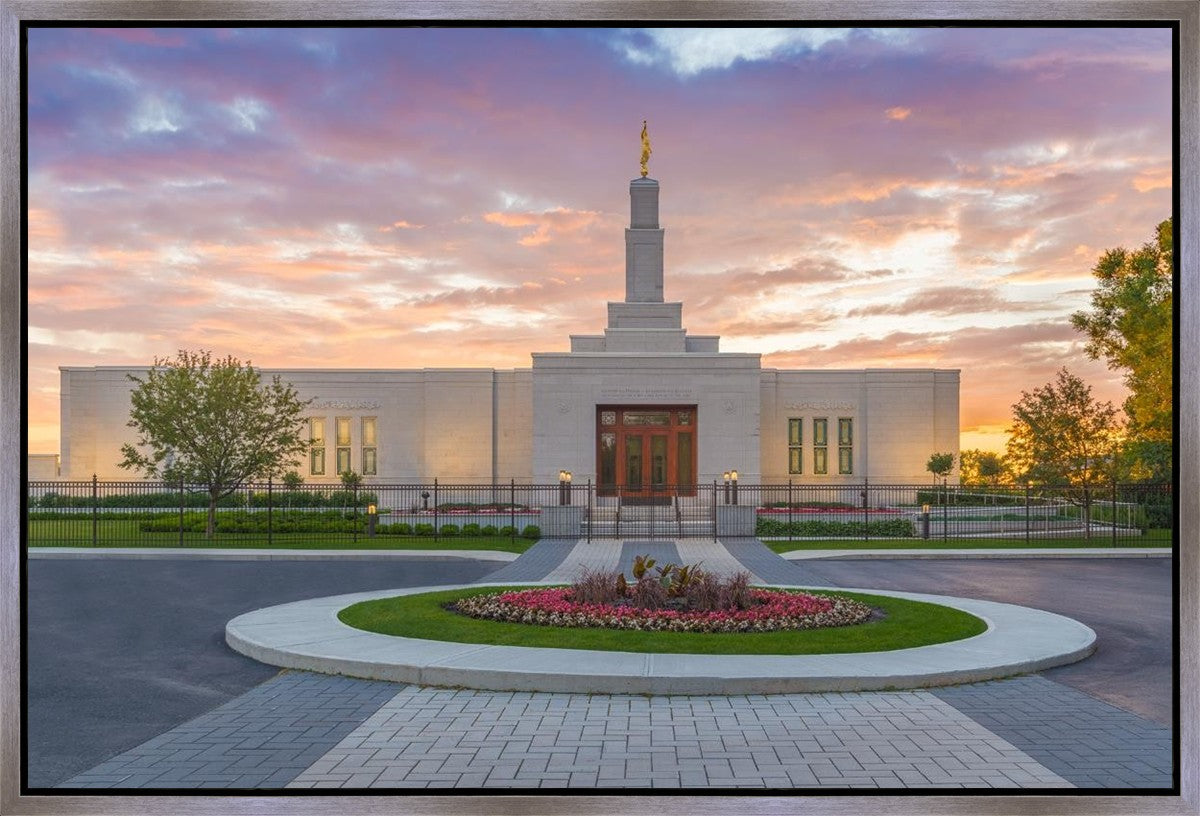 Montreal Quebec Heavenly Pathways Gallery Wrap