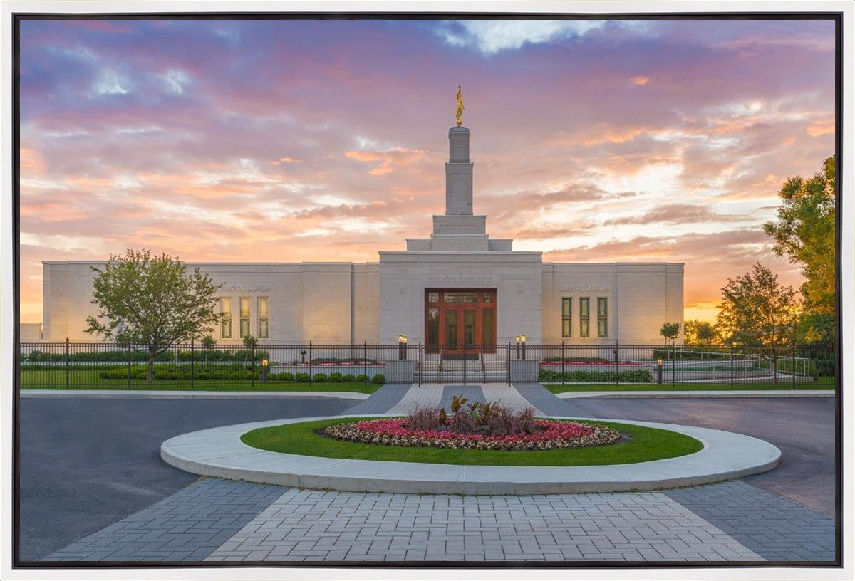 Montreal Quebec Heavenly Pathways Gallery Wrap