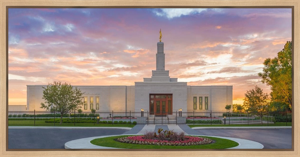Montreal Quebec Heavenly Pathways Gallery Wrap