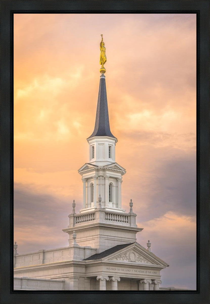 Hartford Evening Fire Gallery Wrap