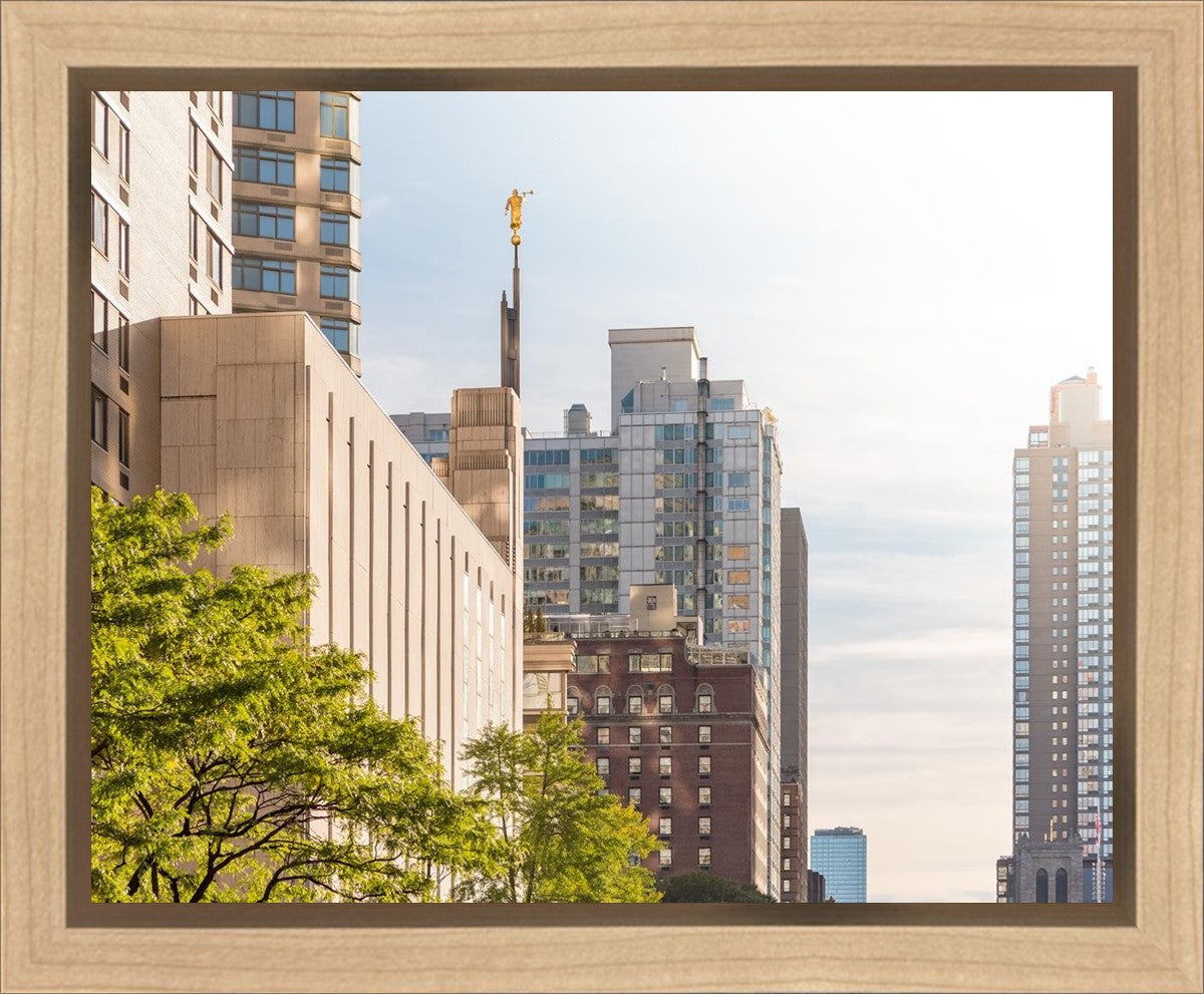 Manhattan Golden Gallery Wrap