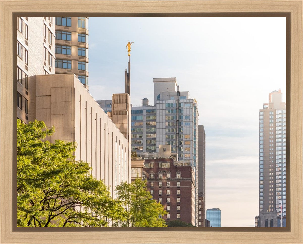 Manhattan Golden Gallery Wrap