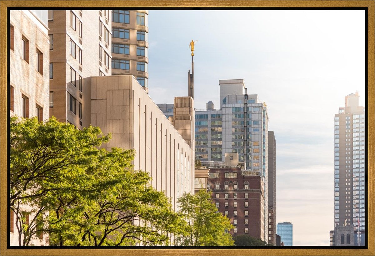 Manhattan Golden Gallery Wrap