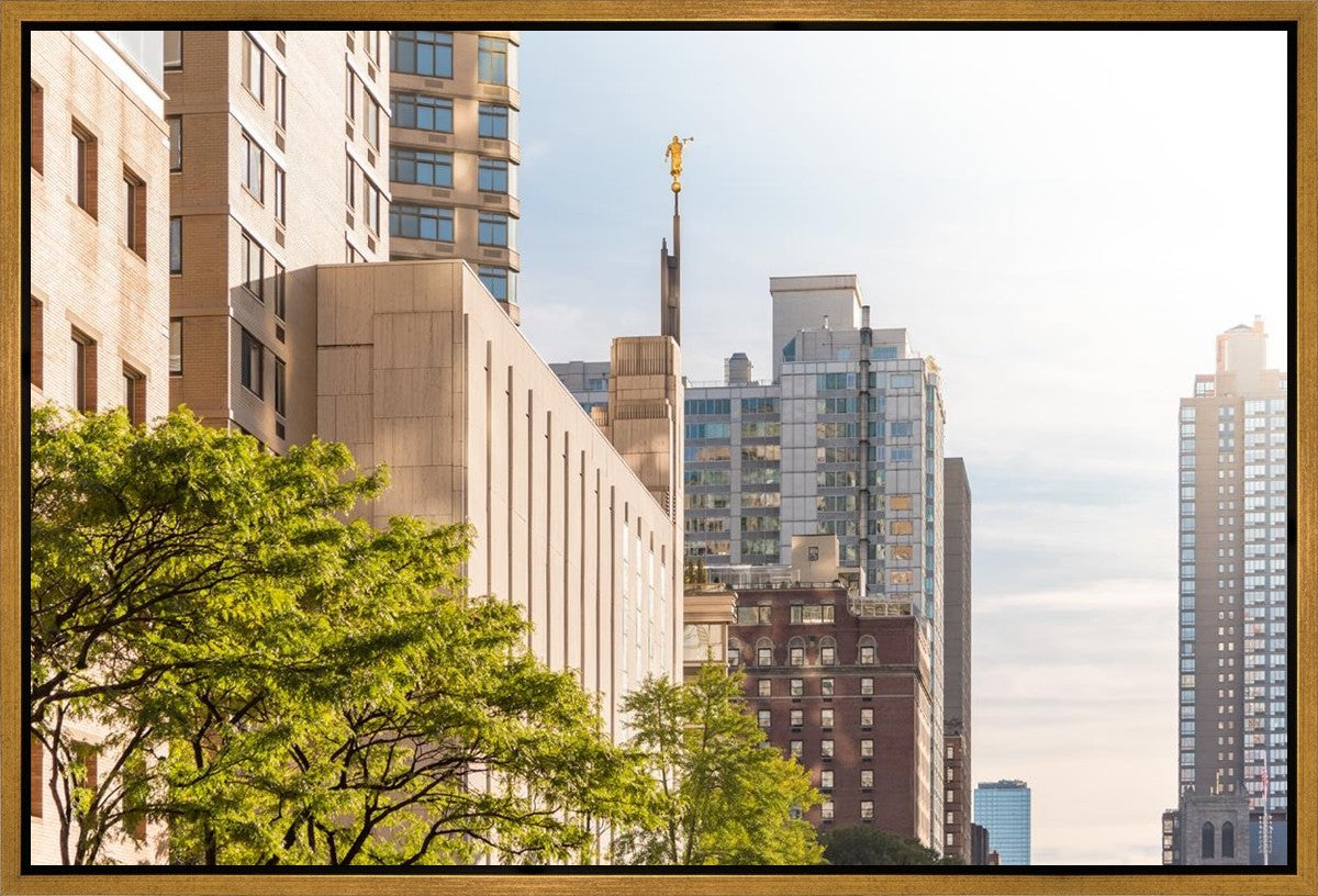 Manhattan Golden Gallery Wrap