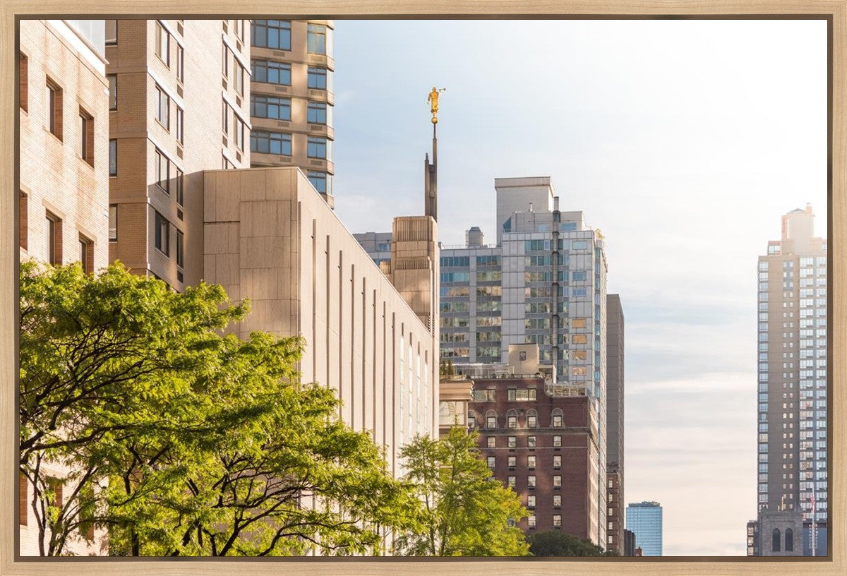 Manhattan Golden Gallery Wrap