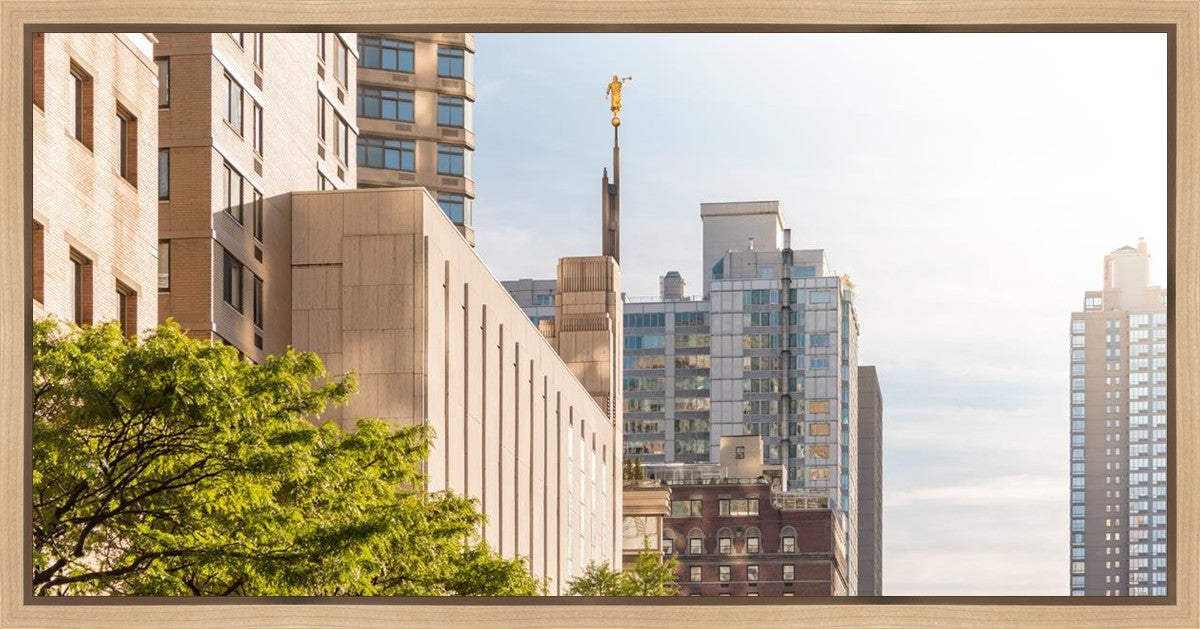 Manhattan Golden Gallery Wrap