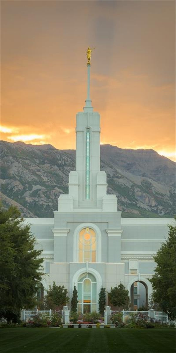 Mount Timpanogos Morning Glory Gallery Wrap