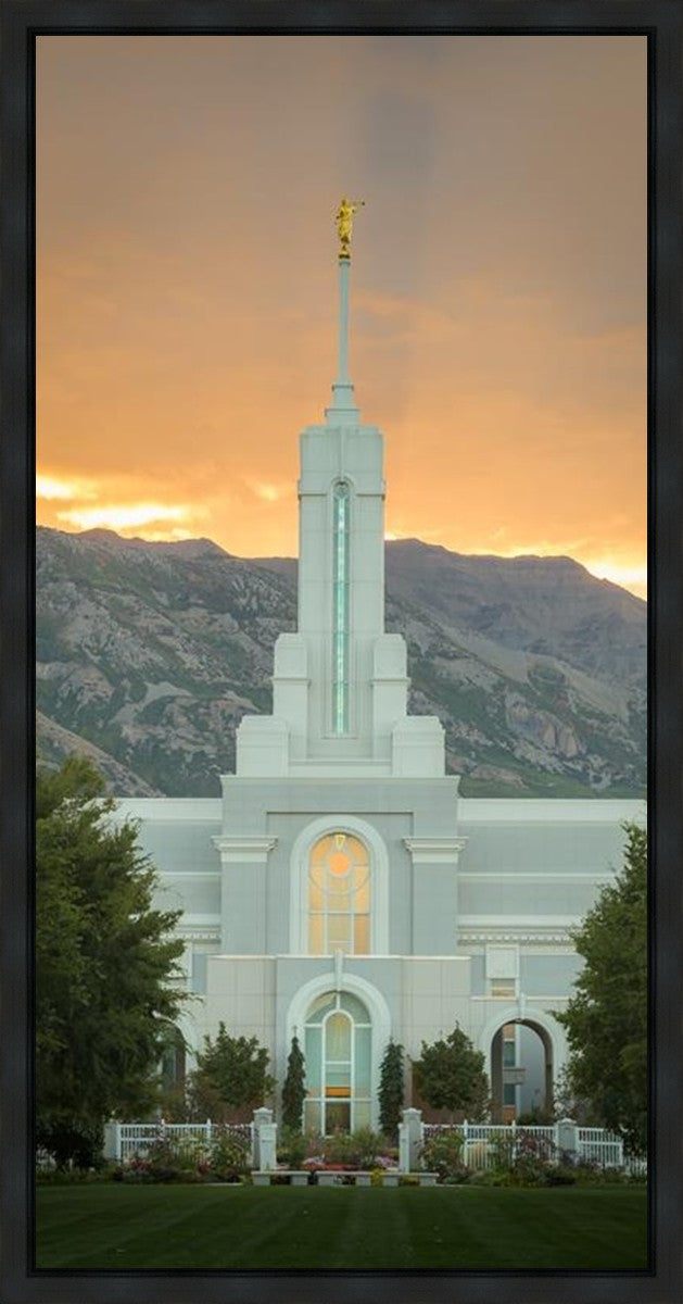Mount Timpanogos Morning Glory Gallery Wrap