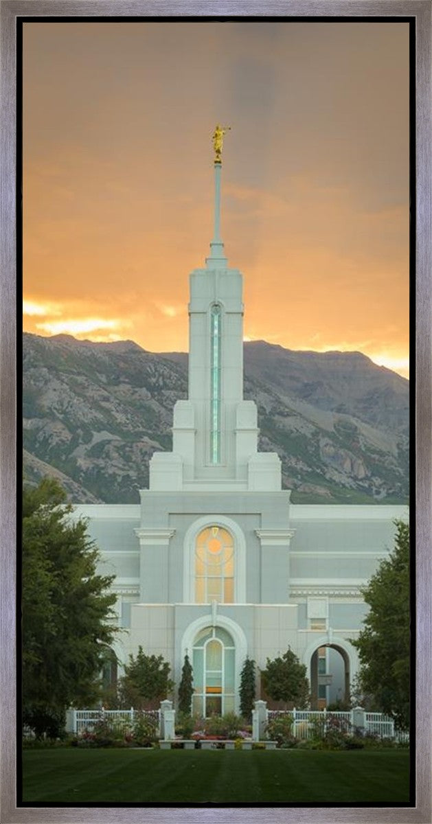 Mount Timpanogos Morning Glory Gallery Wrap