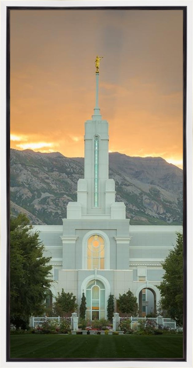 Mount Timpanogos Morning Glory Gallery Wrap