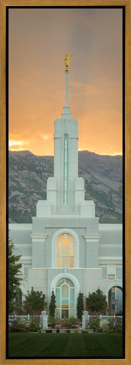 Mount Timpanogos Morning Glory Gallery Wrap