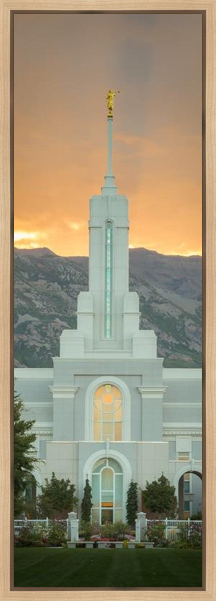 Mount Timpanogos Morning Glory Gallery Wrap