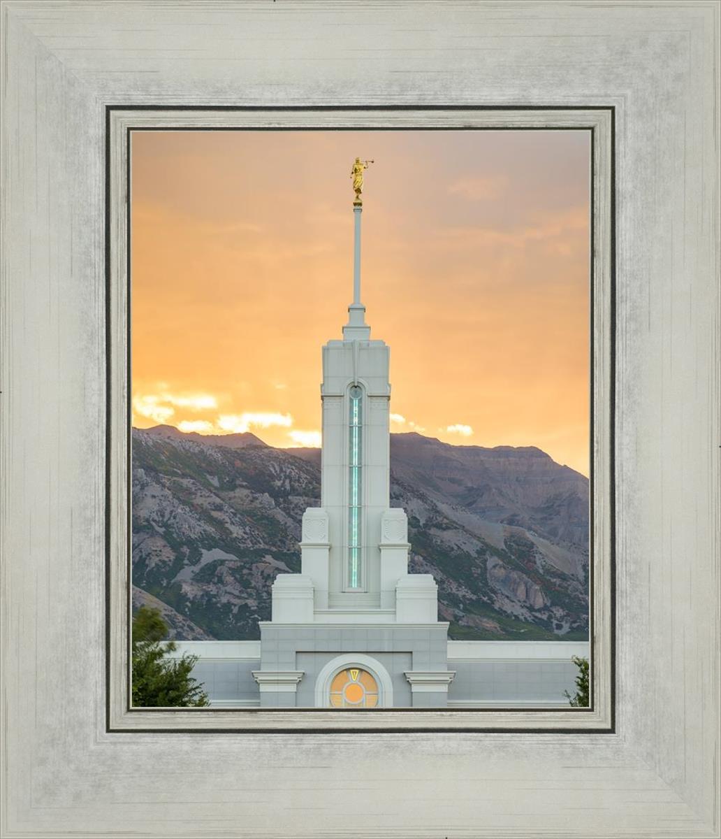 Mount Timpanogos Morning Glory Vertical