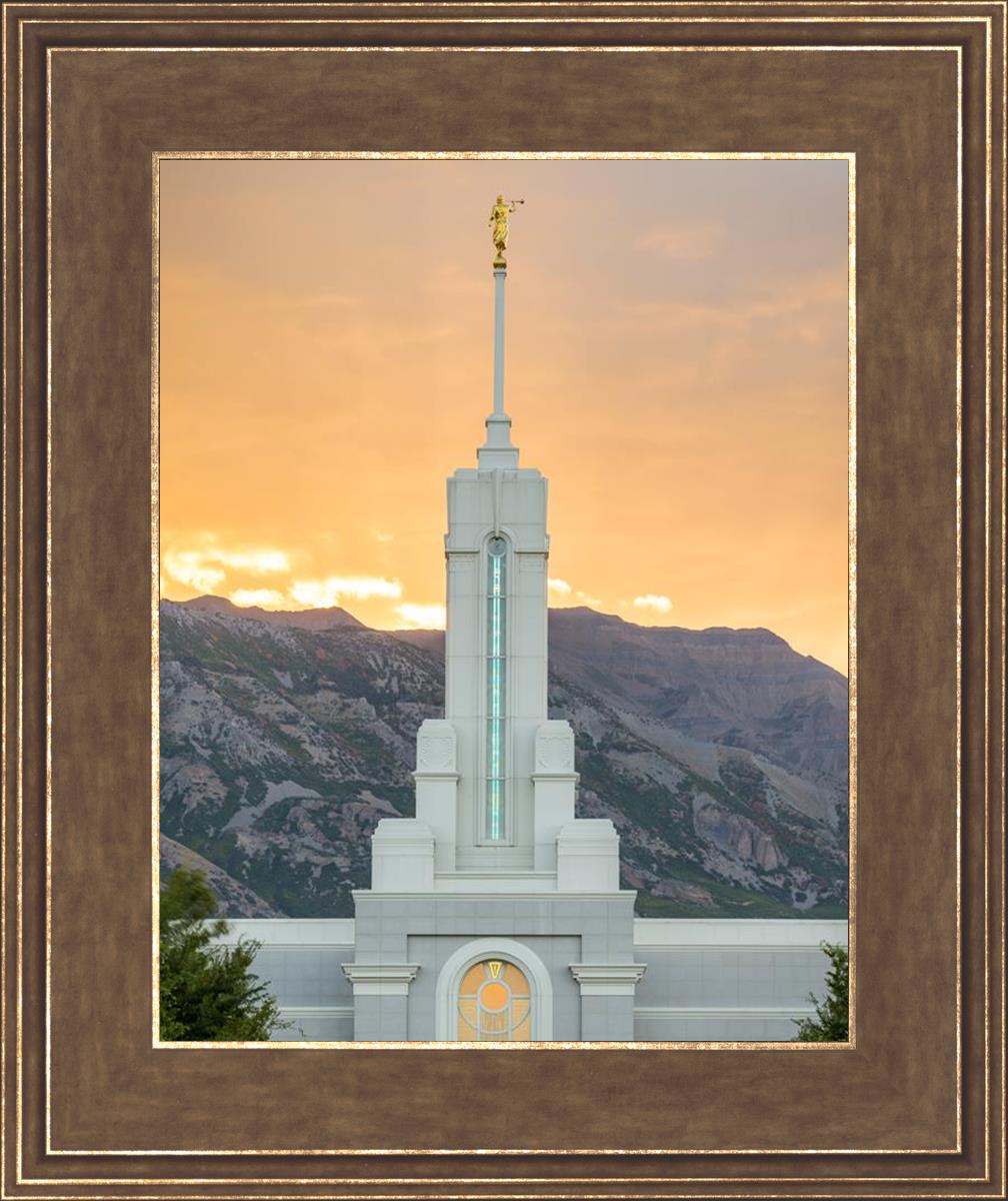Mount Timpanogos Morning Glory Vertical