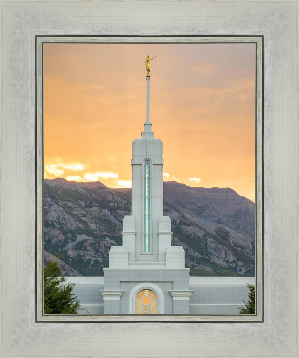 Mount Timpanogos Morning Glory Vertical