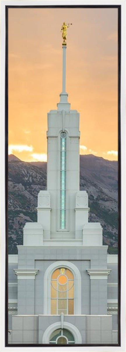 Mount Timpanogos Morning Glory Vertical Gallery Wrap