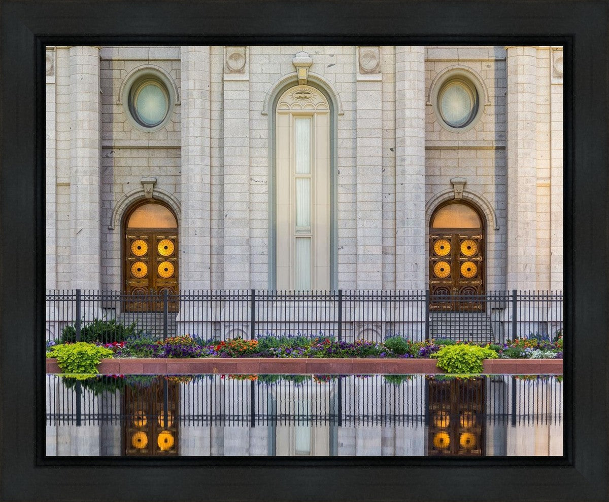 Salt Lake Temple Eternal Reflections Gallery Wrap