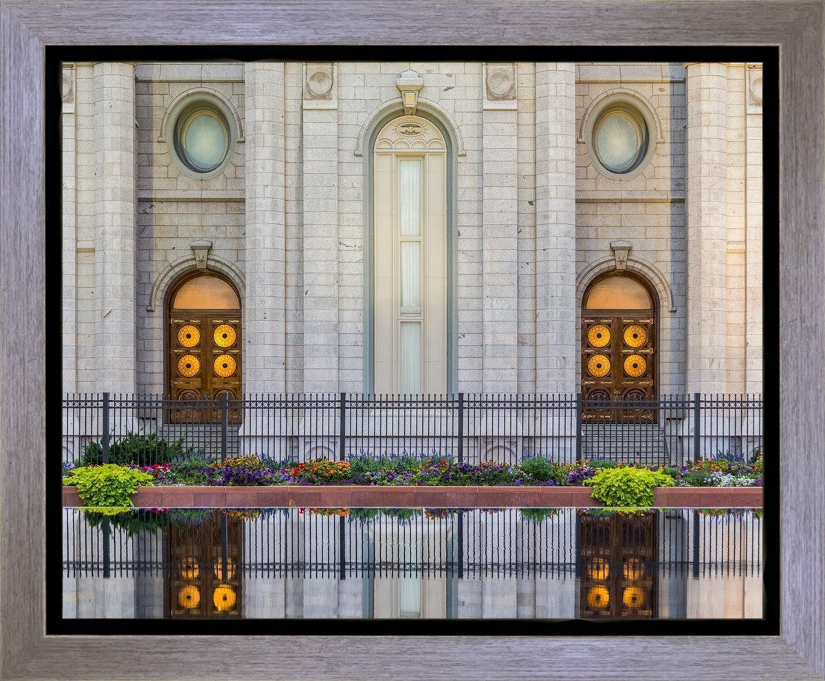Salt Lake Temple Eternal Reflections Gallery Wrap