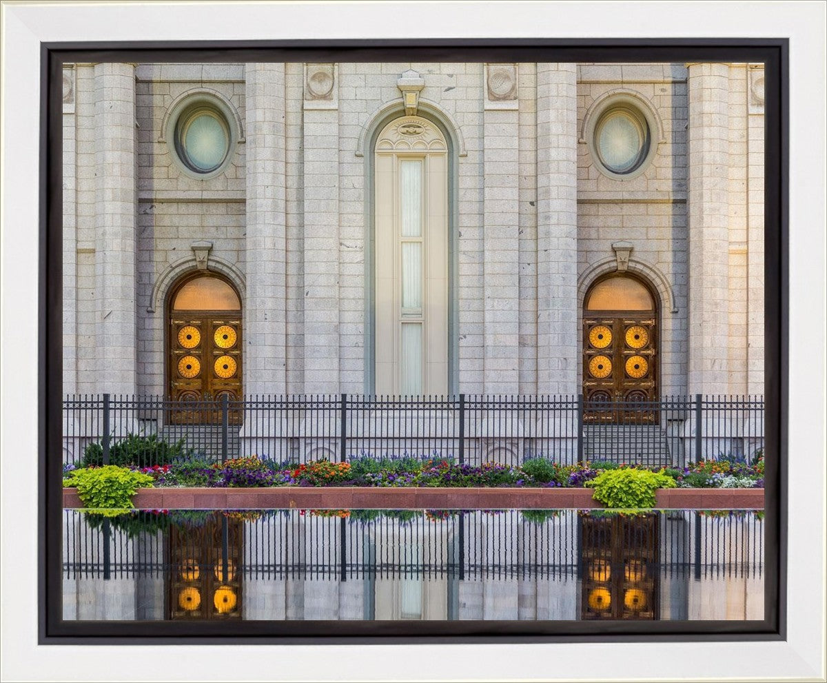 Salt Lake Temple Eternal Reflections Gallery Wrap