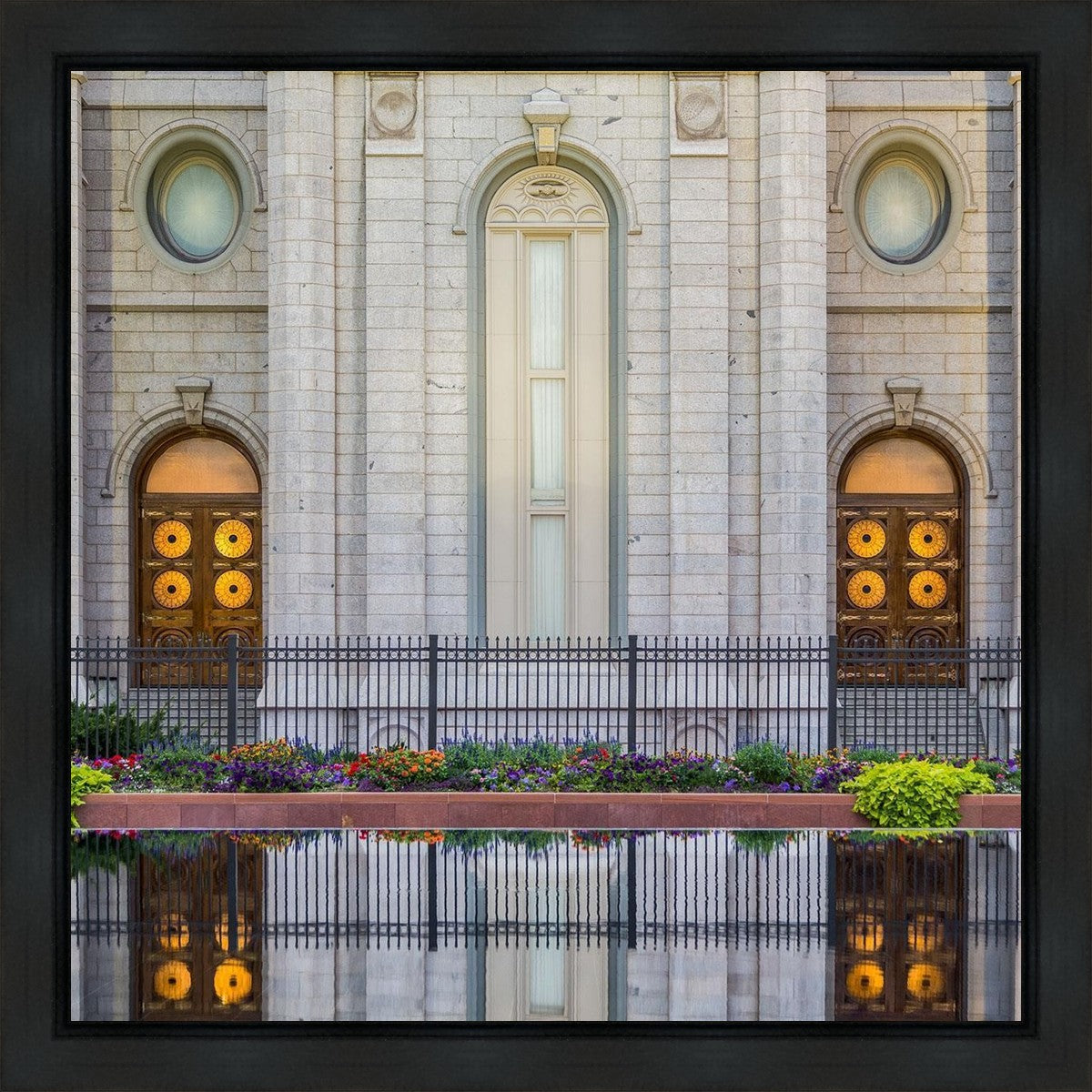 Salt Lake Temple Eternal Reflections Gallery Wrap