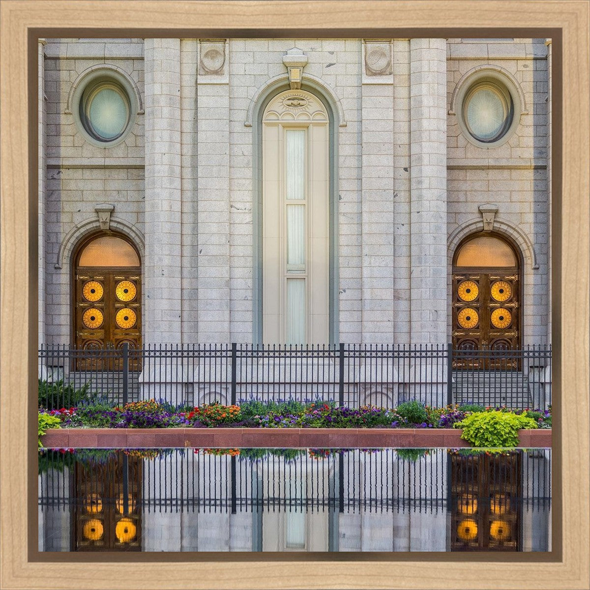 Salt Lake Temple Eternal Reflections Gallery Wrap