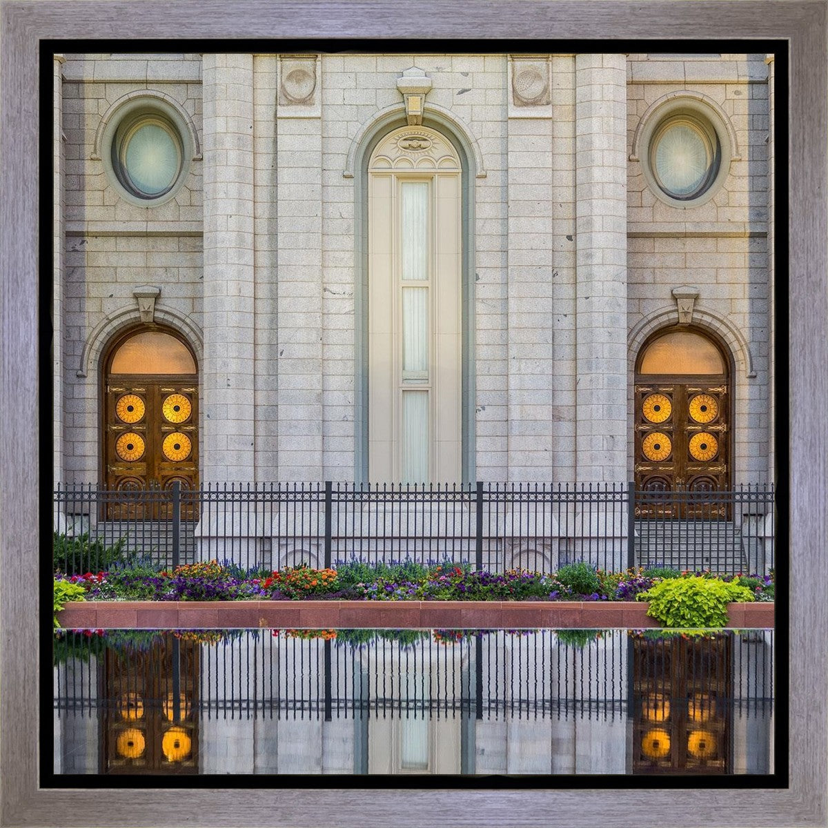 Salt Lake Temple Eternal Reflections Gallery Wrap