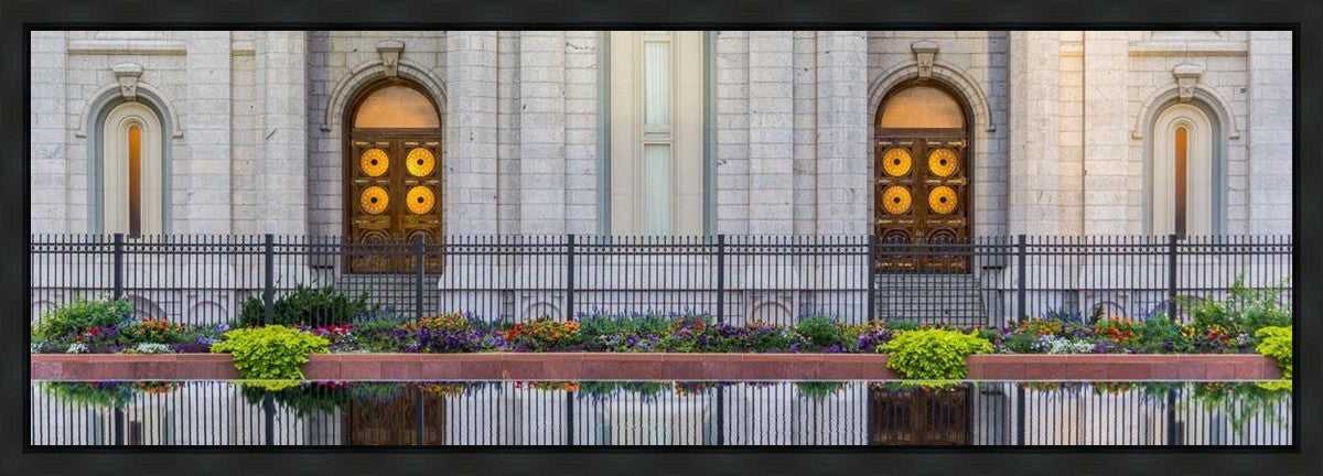 Salt Lake Temple Eternal Reflections Gallery Wrap