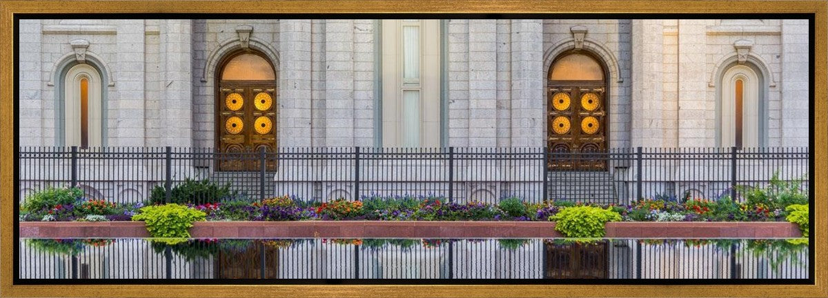 Salt Lake Temple Eternal Reflections Gallery Wrap