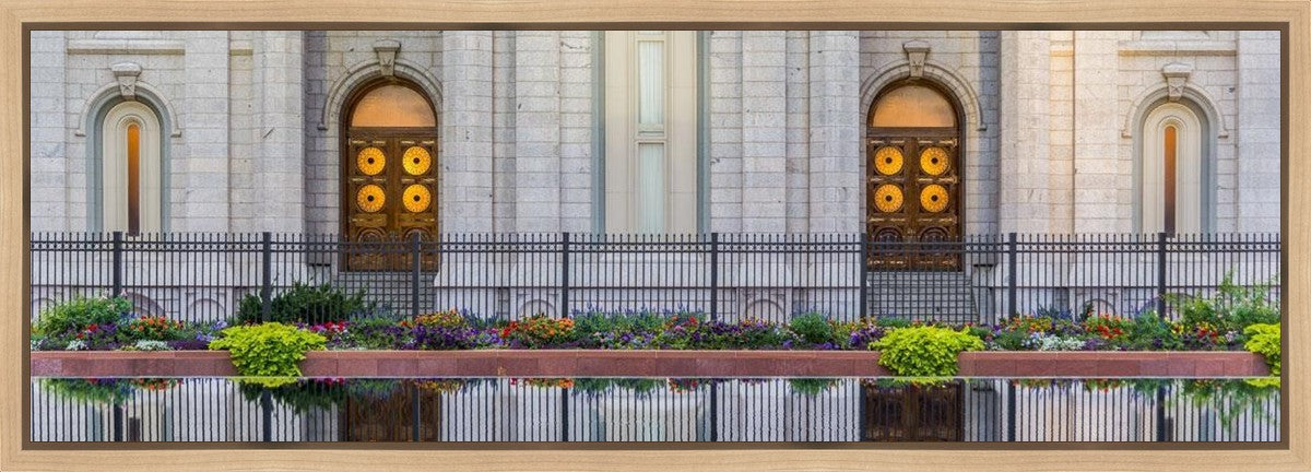 Salt Lake Temple Eternal Reflections Gallery Wrap