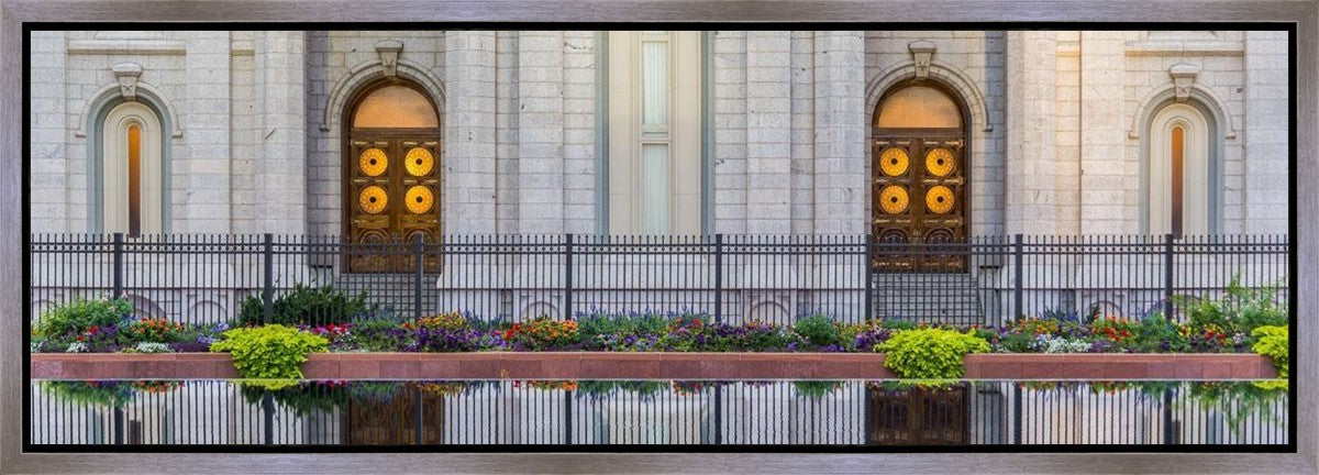 Salt Lake Temple Eternal Reflections Gallery Wrap