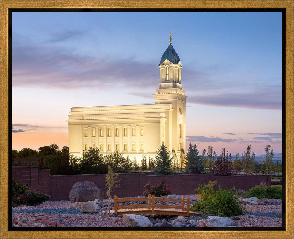 Cedar City Bridgeway to Eternity Gallery Wrap