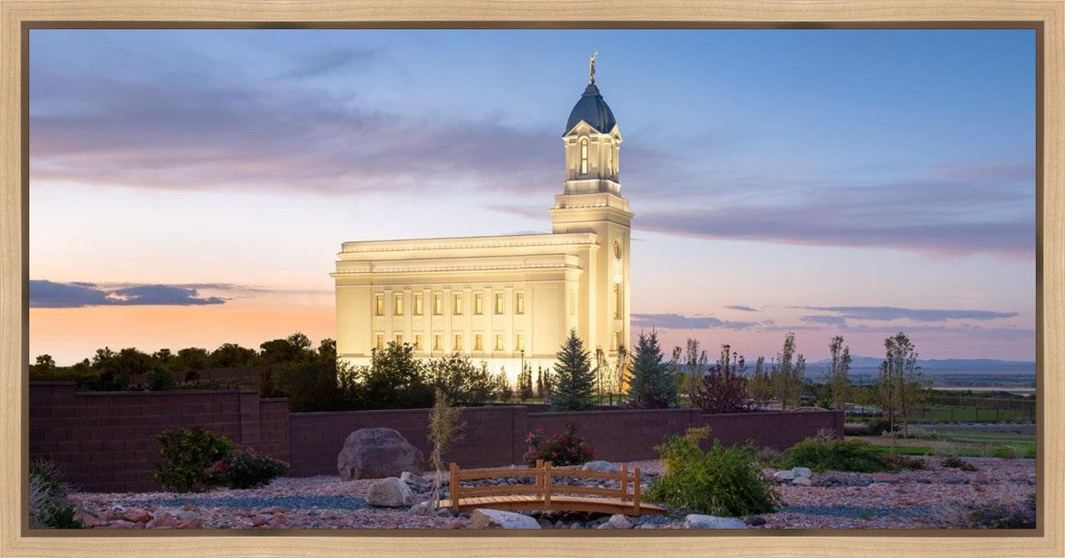 Cedar City Bridgeway to Eternity Gallery Wrap