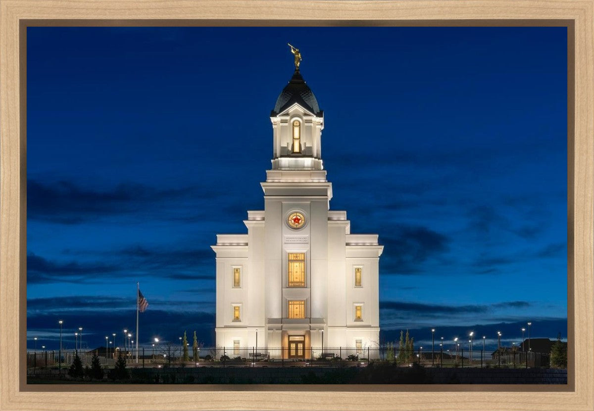 Cedar City Eternal Light Gallery Wrap